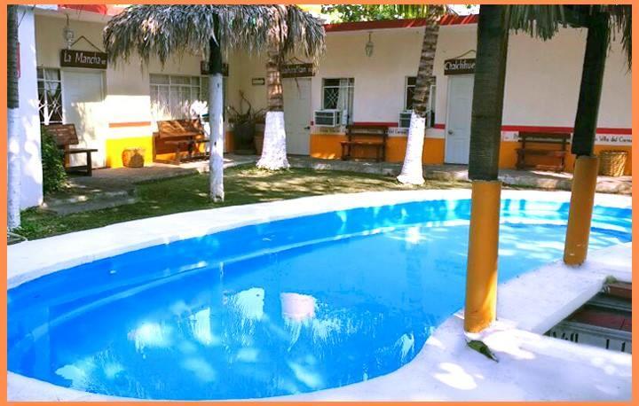 Posada Villa Del Carmen José Cardel Kültér fotó